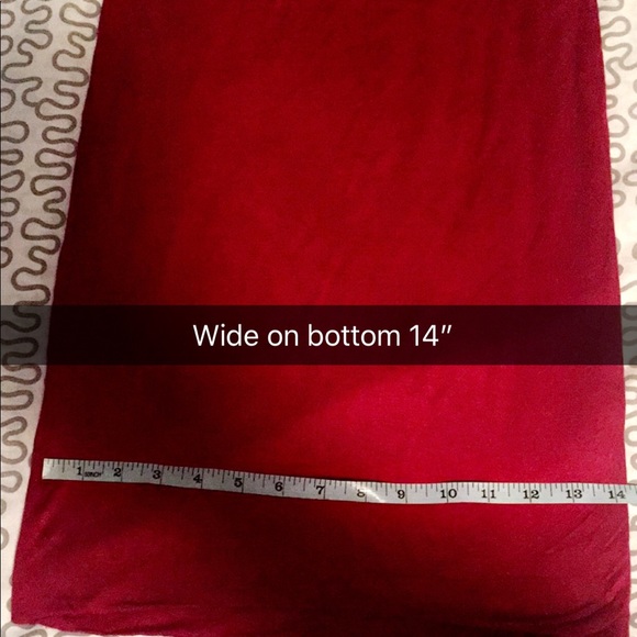 Pencil skirt burgundy and navy blue available - Picture 4 of 8